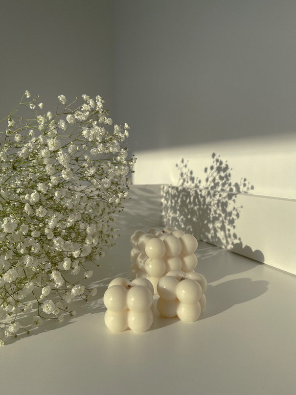 White and Green Flower Bouquet